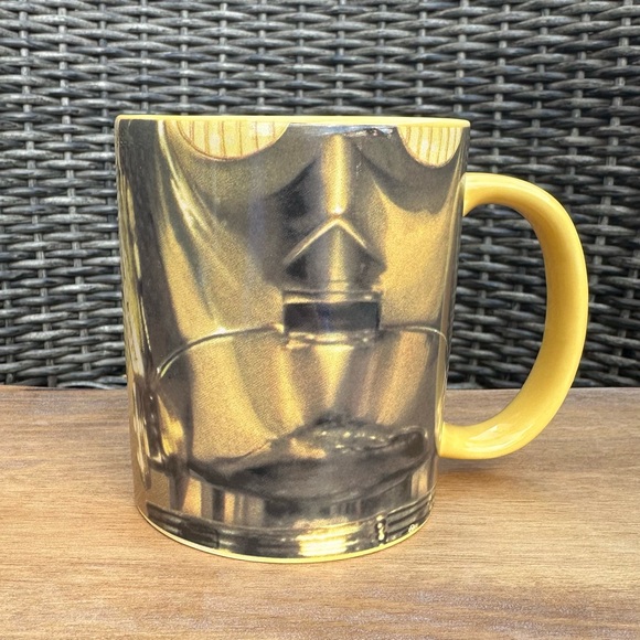 Star Wars Mugs Hallmark Disney 2015 Darth Vader & C-3PO Collectible Coffee Cups - Picture 3 of 16